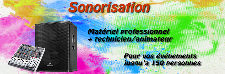 sonorisation Auvergne anniversaires